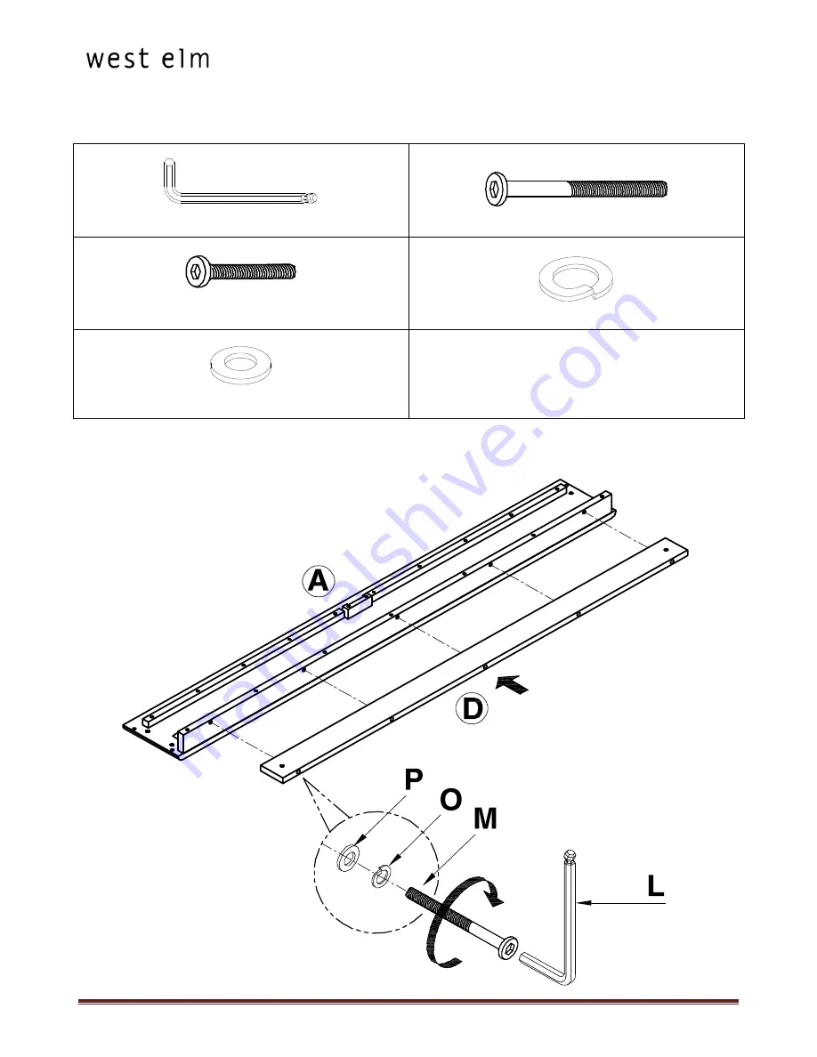 West Elm Plinth Assembly Instructions Manual Download Page 3