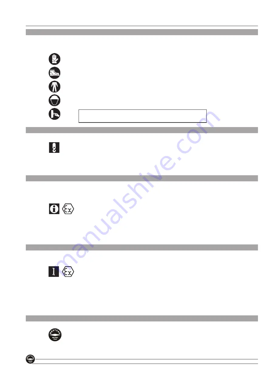 WESTCAR ROTOMEC ALFA Original Instructions Manual Download Page 7