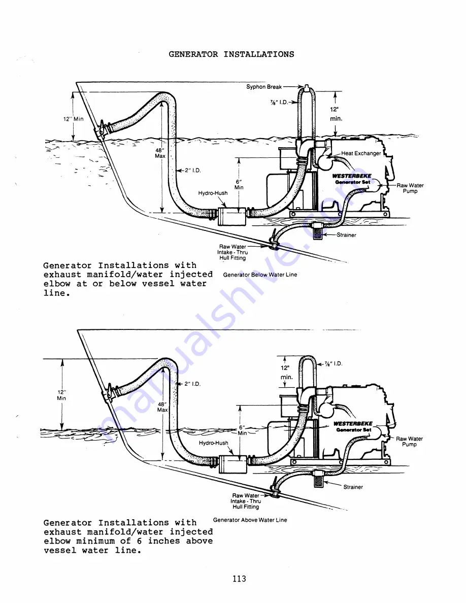 Westerbeke 11KW Technical Manual Download Page 119