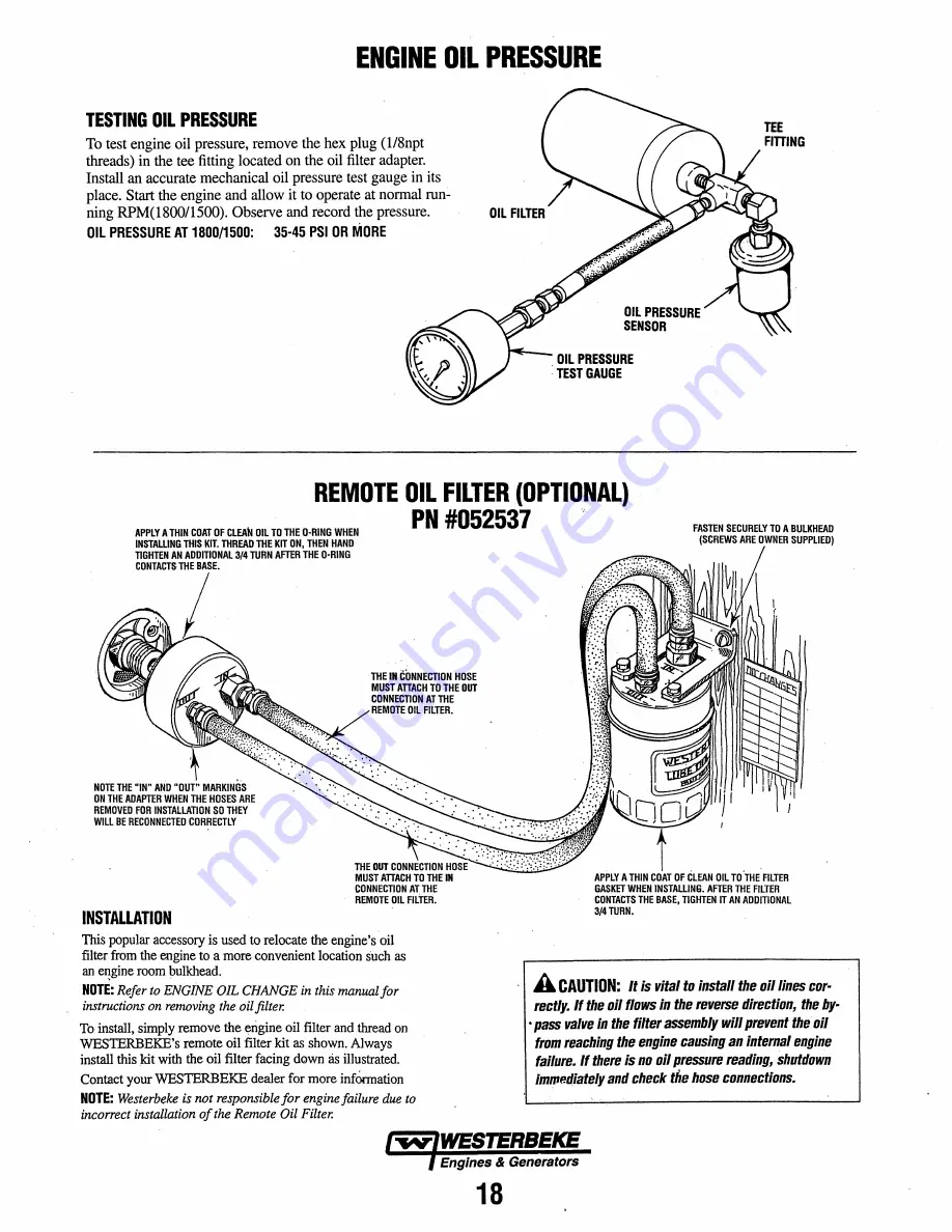 Westerbeke 4.2 SBCG-50HZ Operator'S Manual Download Page 29