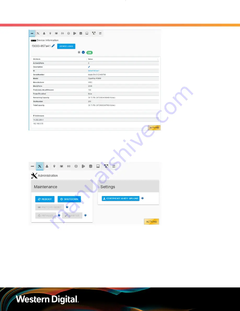 Western Digital OpenFlex E3000 User Manual Download Page 45