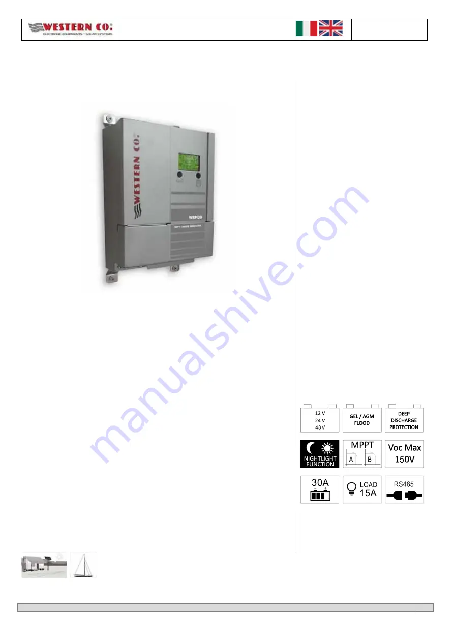 Western WRM30 User Manual Download Page 1