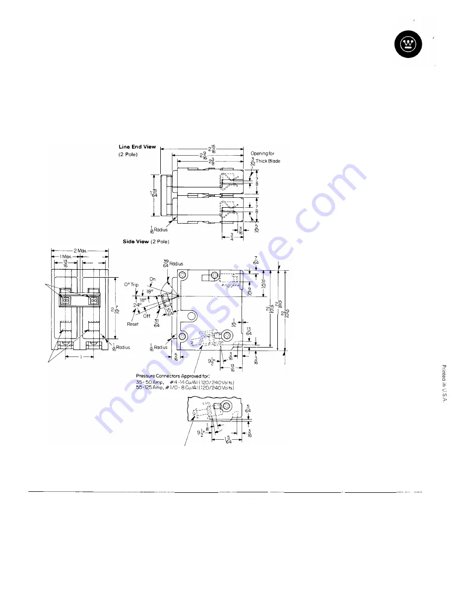 Westinghouse AB DE-ION MARK 75 HNB Скачать руководство пользователя страница 126