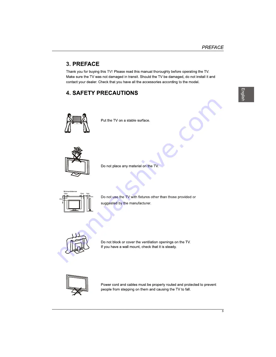 Westinghouse CW40T8GW User Manual Download Page 6