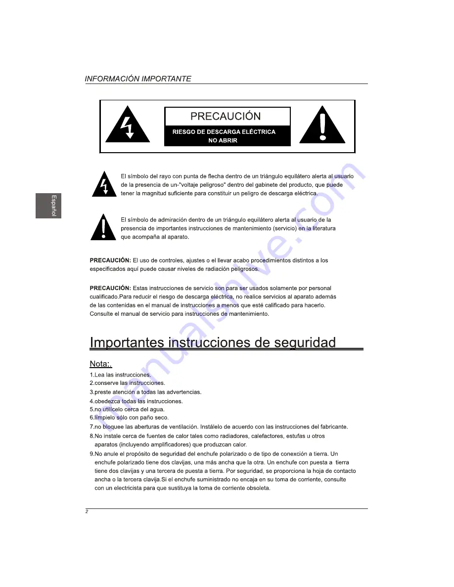 Westinghouse CW40T8GW User Manual Download Page 59