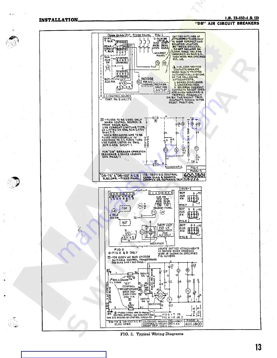 Westinghouse DB-100 Скачать руководство пользователя страница 13