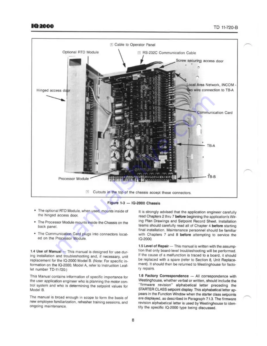 Westinghouse IQ-2000 User Manual Download Page 10