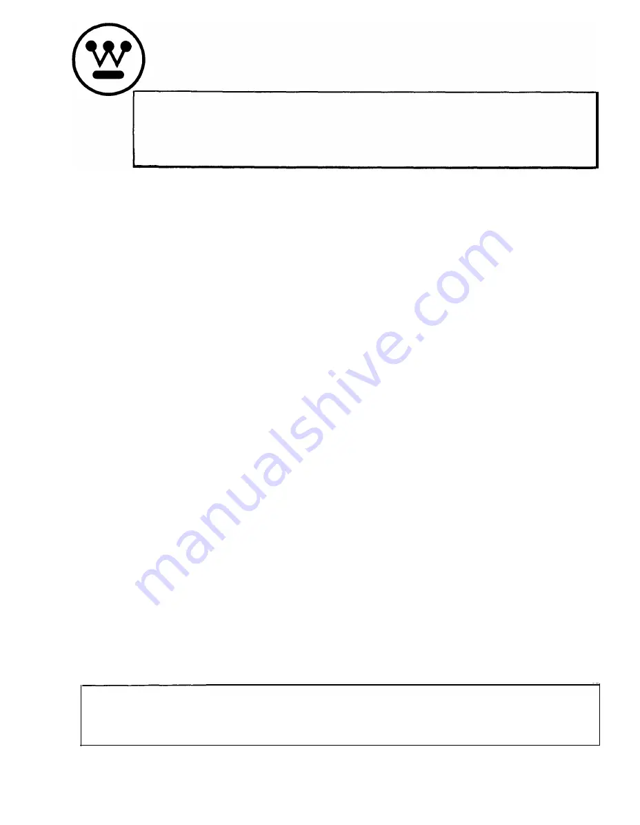 Westinghouse KC-4 Installation, Operation & Maintenance Instructions Manual Download Page 67