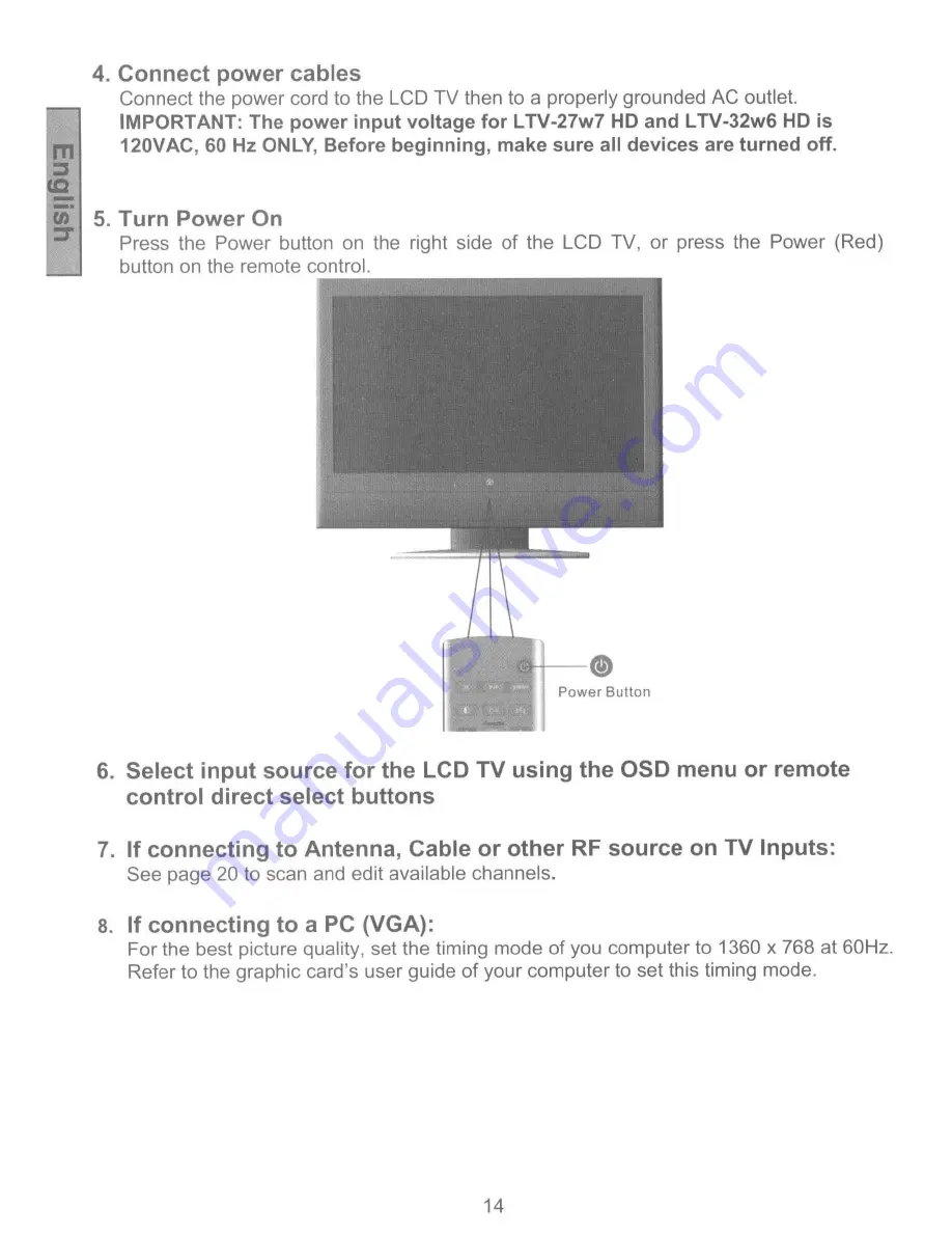 Westinghouse LTV-32w6 - HD - 32