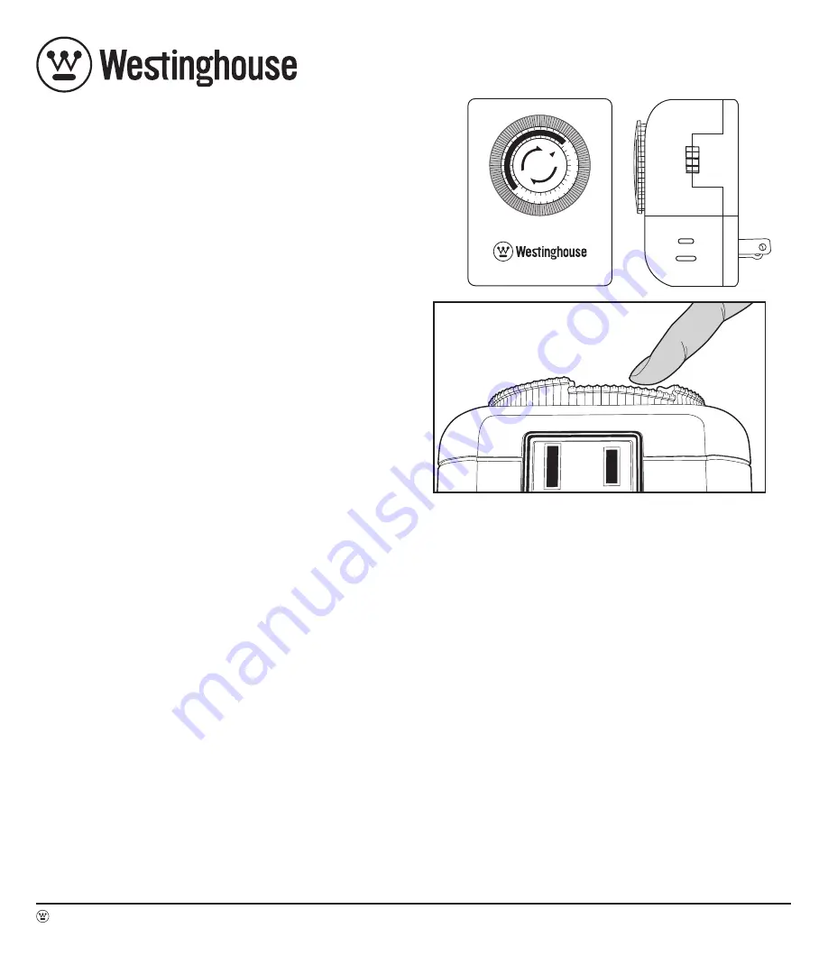 Westinghouse T28440 Quick Start Manual Download Page 2