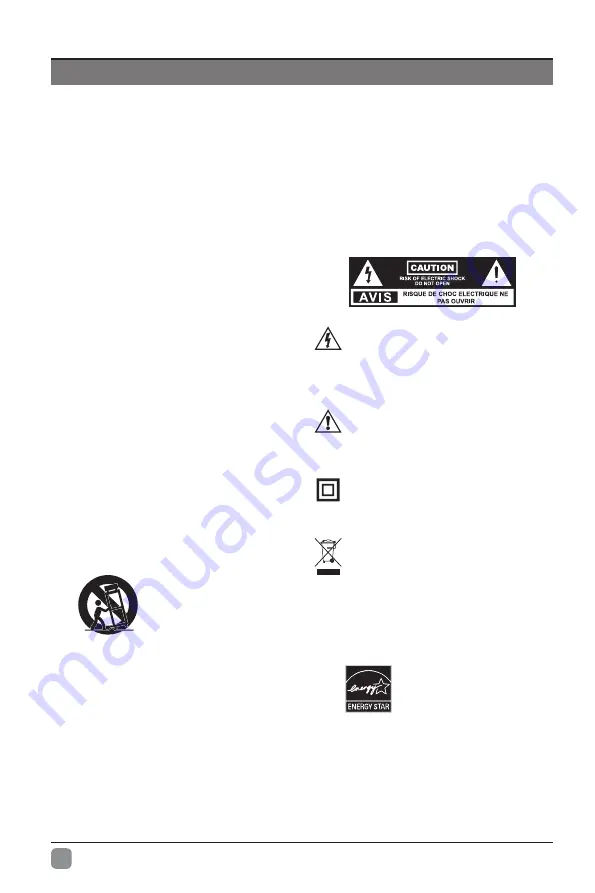 Westinghouse WD42UT4490 User Manual Download Page 4