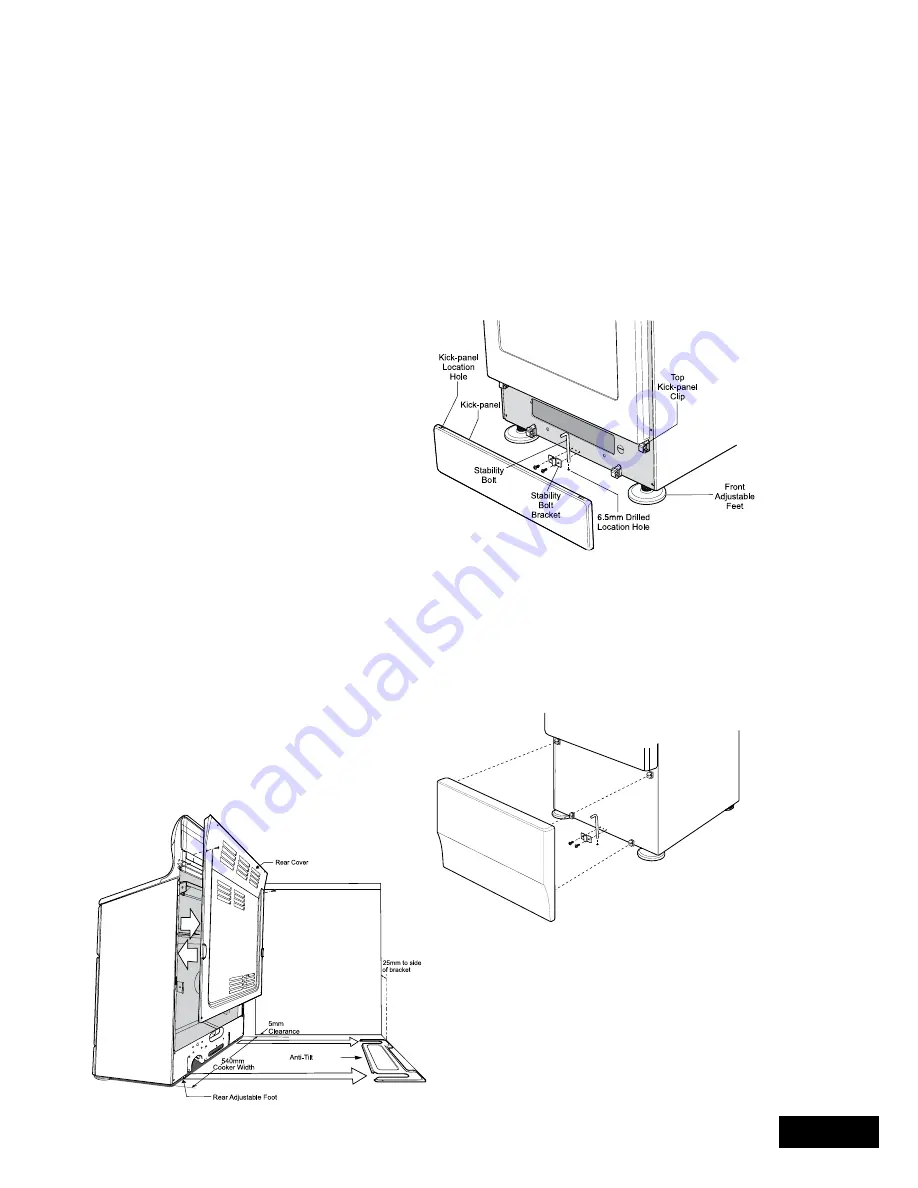 Westinghouse Westinghouse 540 upright cooker Скачать руководство пользователя страница 27