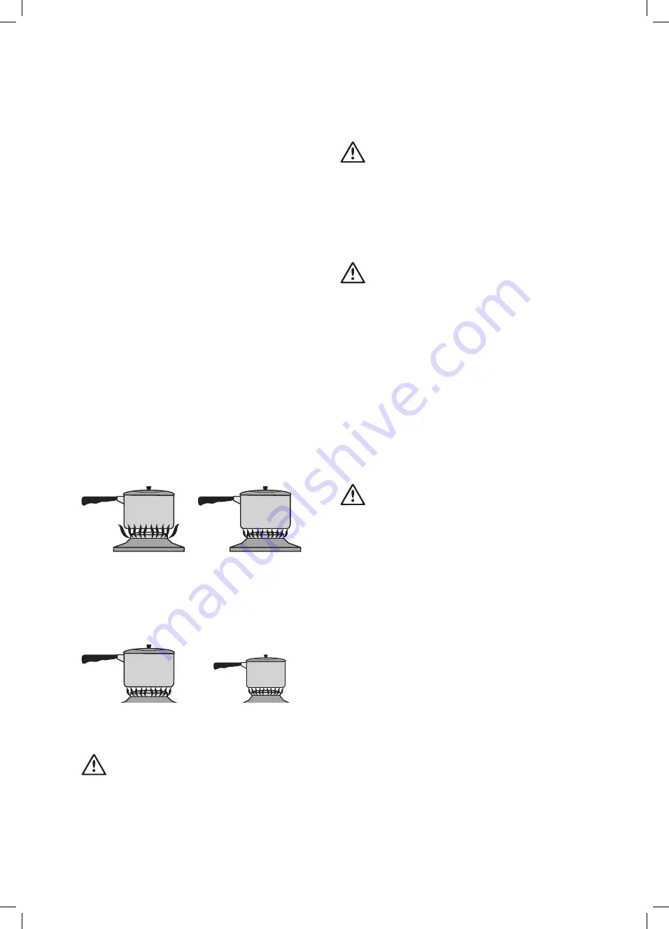 Westinghouse WHG638BC Скачать руководство пользователя страница 5