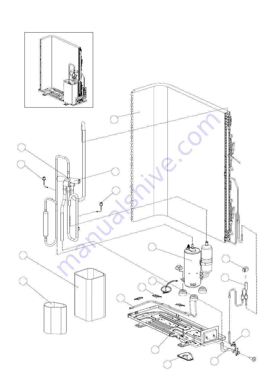 Westinghouse WHU09CTA21S Service Manual Download Page 86