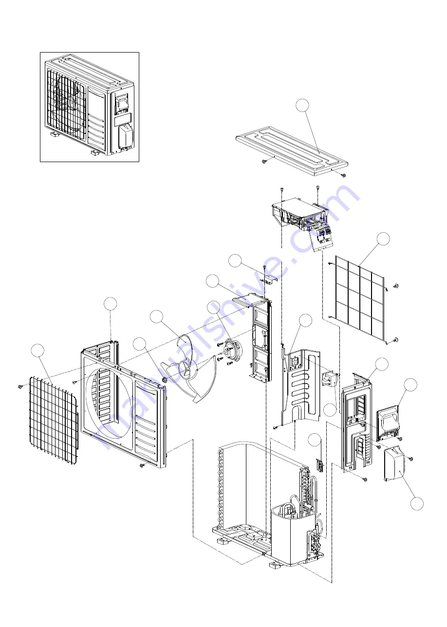 Westinghouse WHU09DHA21S Service Manual Download Page 81