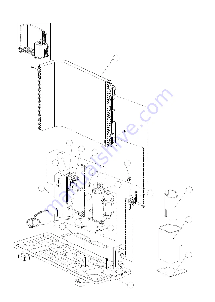 Westinghouse WHU09DHA21S Service Manual Download Page 86