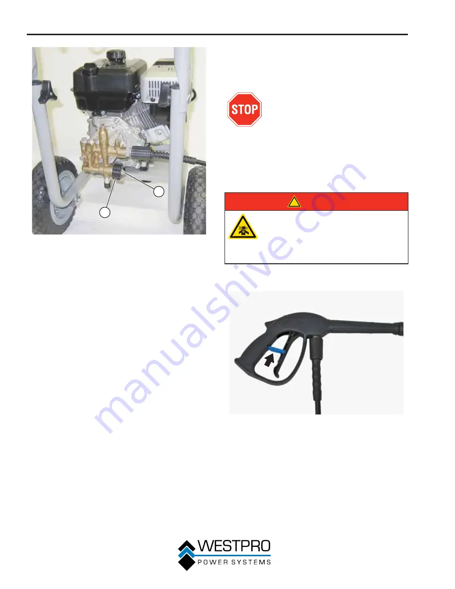 Westinghouse WP2500 Owner'S Manual Download Page 28