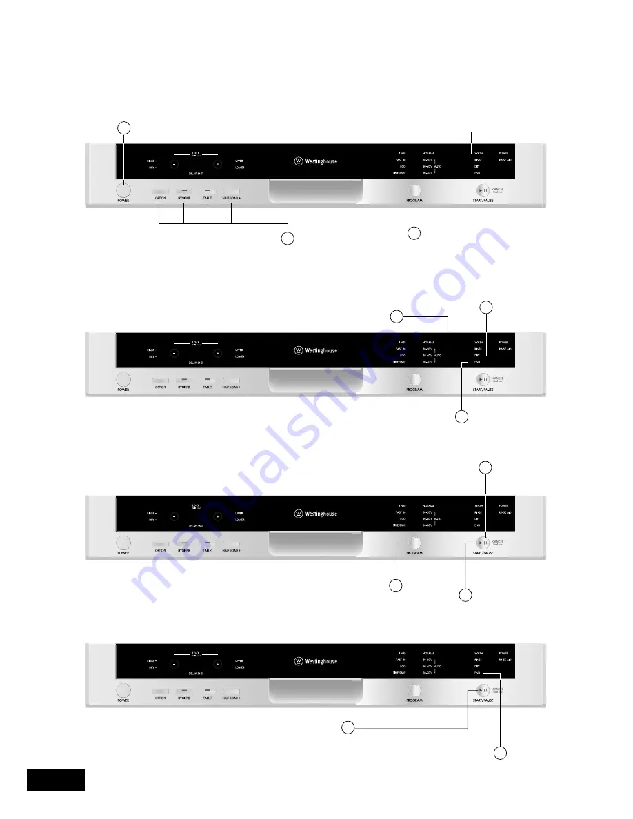 Westinghouse WSF6608 User Manual Download Page 8