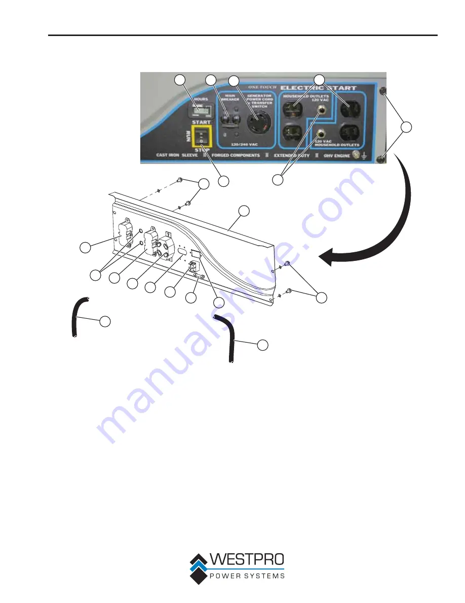 Westpro Westinghouse WH3250 Series Service Manual Download Page 51