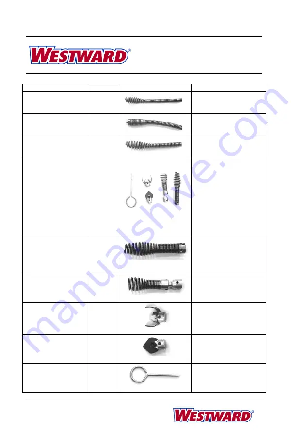 Westward 22XP35 Operating Instructions And Parts Manual Download Page 60