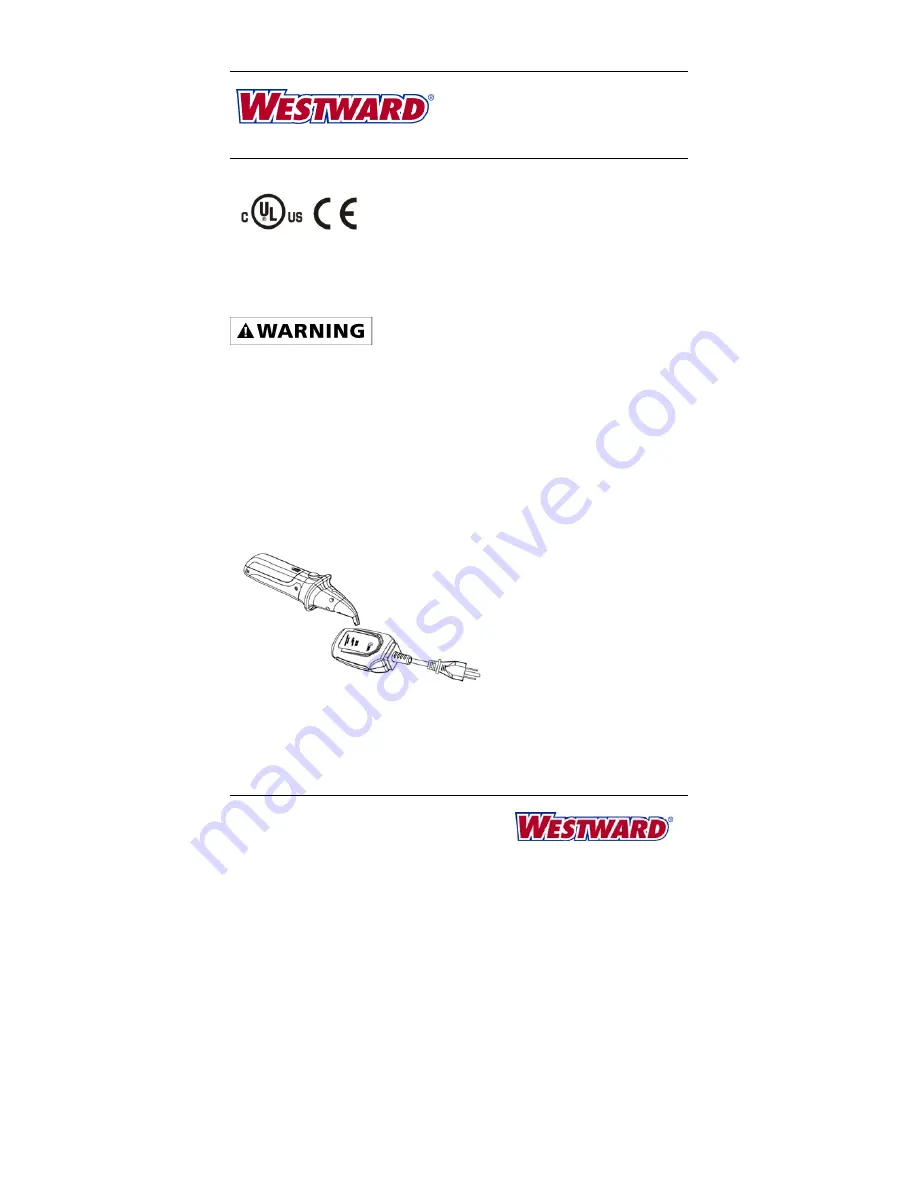 Westward 23V746 Operating Instructions And Parts Manual Download Page 2