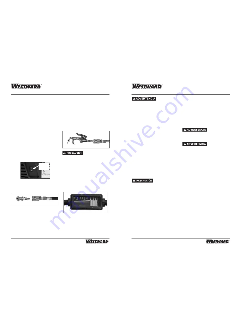 Westward 3JR69A Operating Instructions And Parts Manual Download Page 16