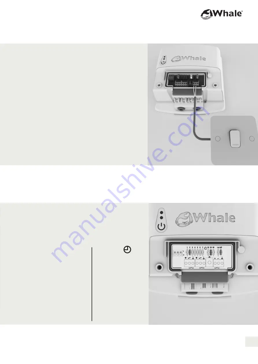 Whale INSTANT MATCH PREMIUM SDP303T Installation Manuallines Download Page 13