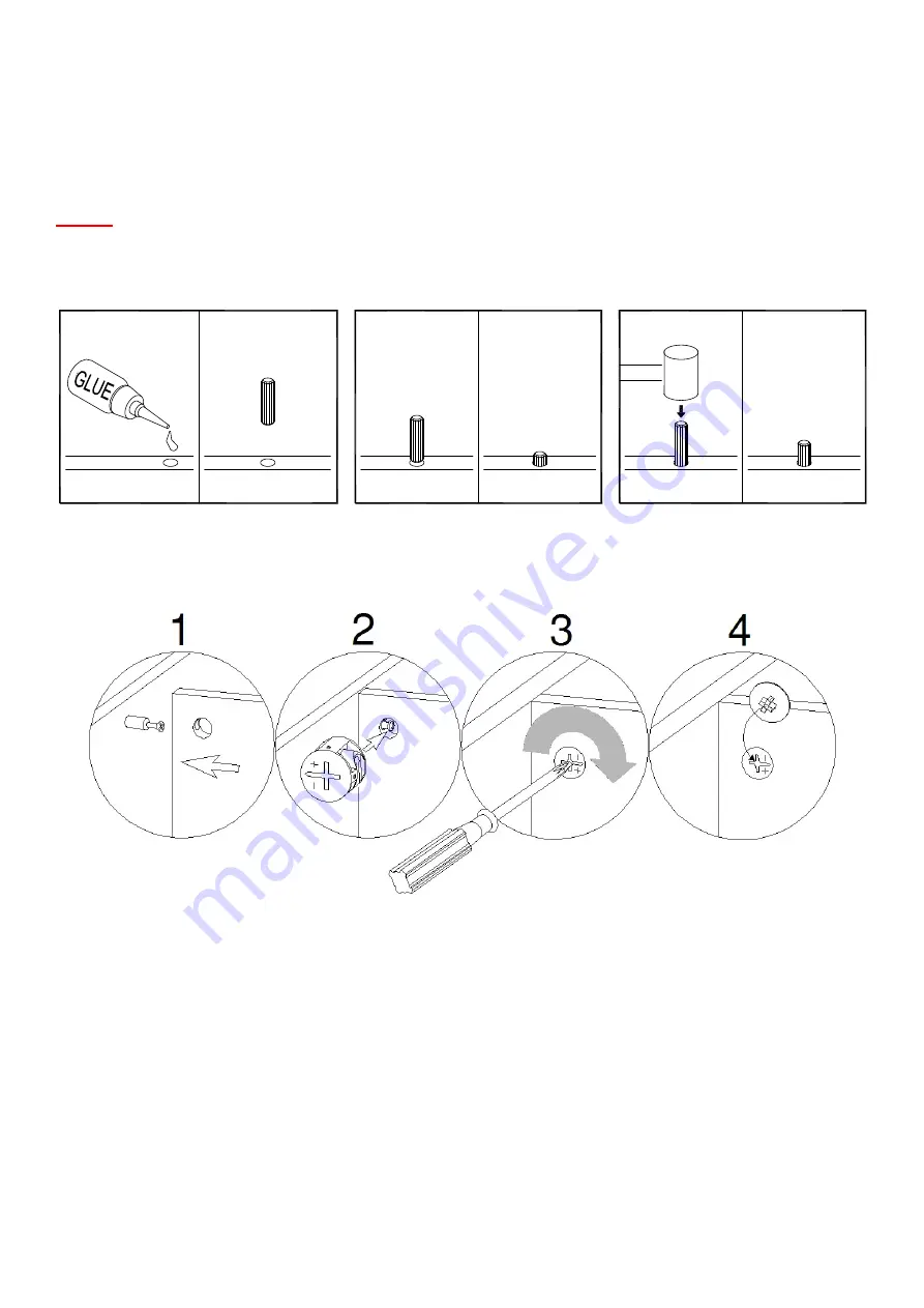 Whalen Better Homes and Gardens Ellis Shutter Assembly Instructions Manual Download Page 3