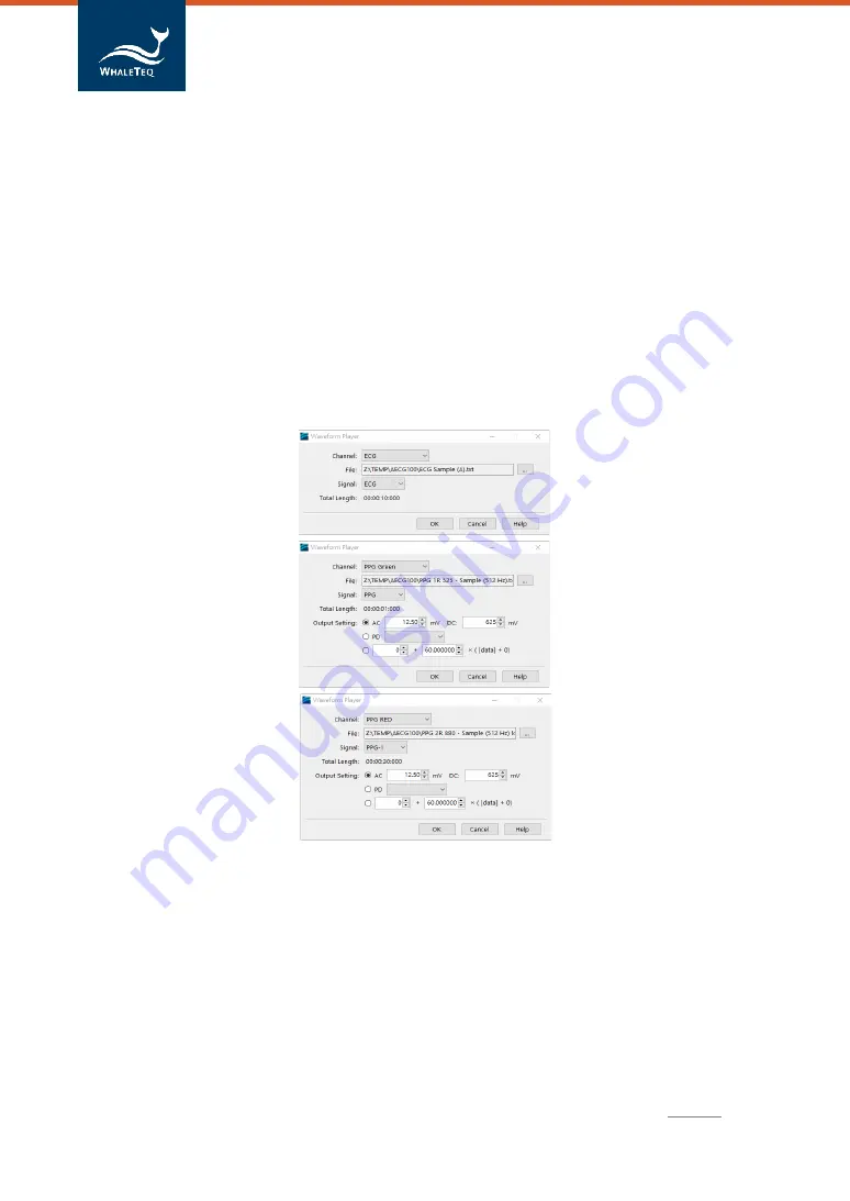 WHALETEQ AECG100 User Manual Download Page 47