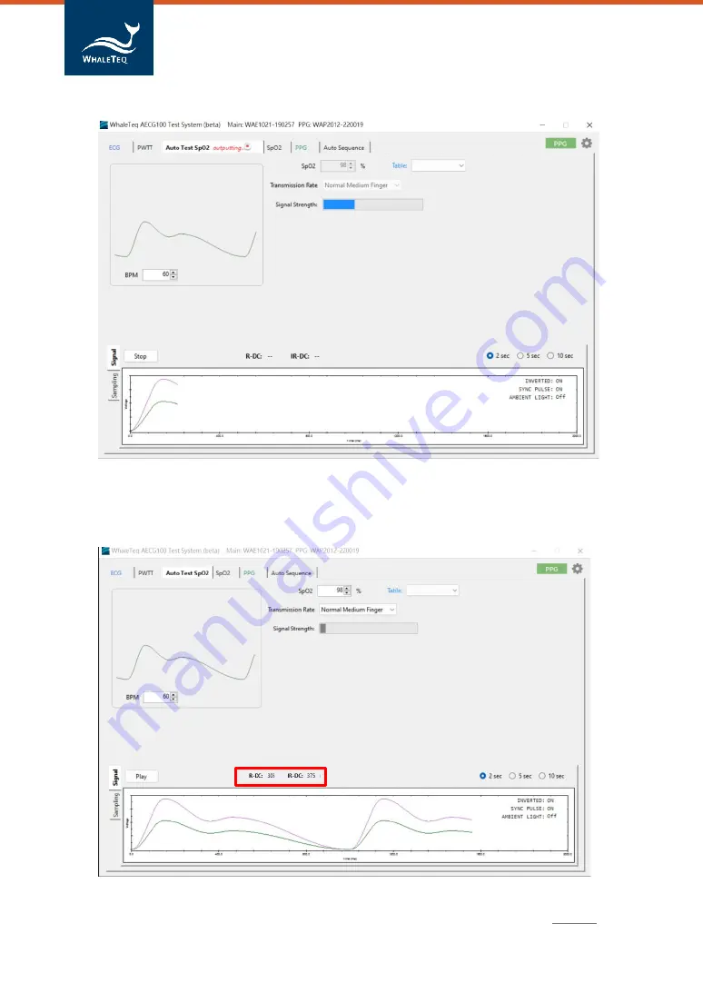 WHALETEQ AECG100 User Manual Download Page 50