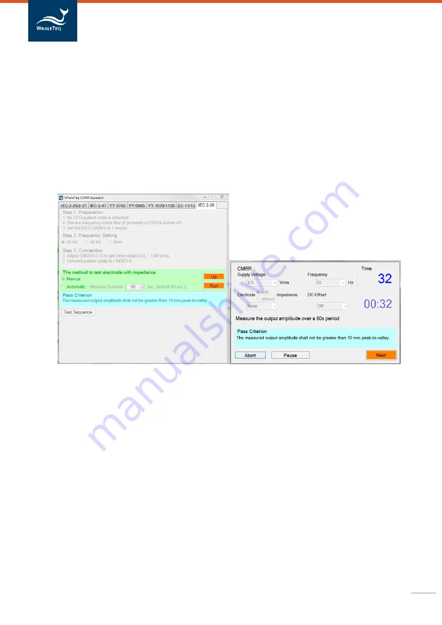 WHALETEQ CMRR 3.0E User Manual Download Page 20