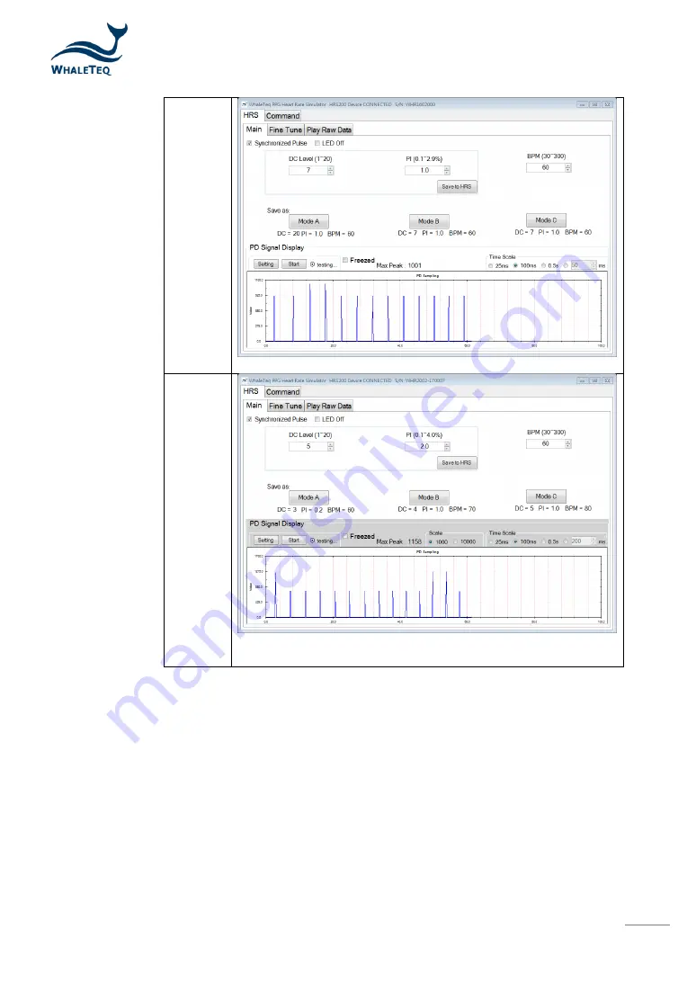 WHALETEQ HRS200 User Manual Download Page 16