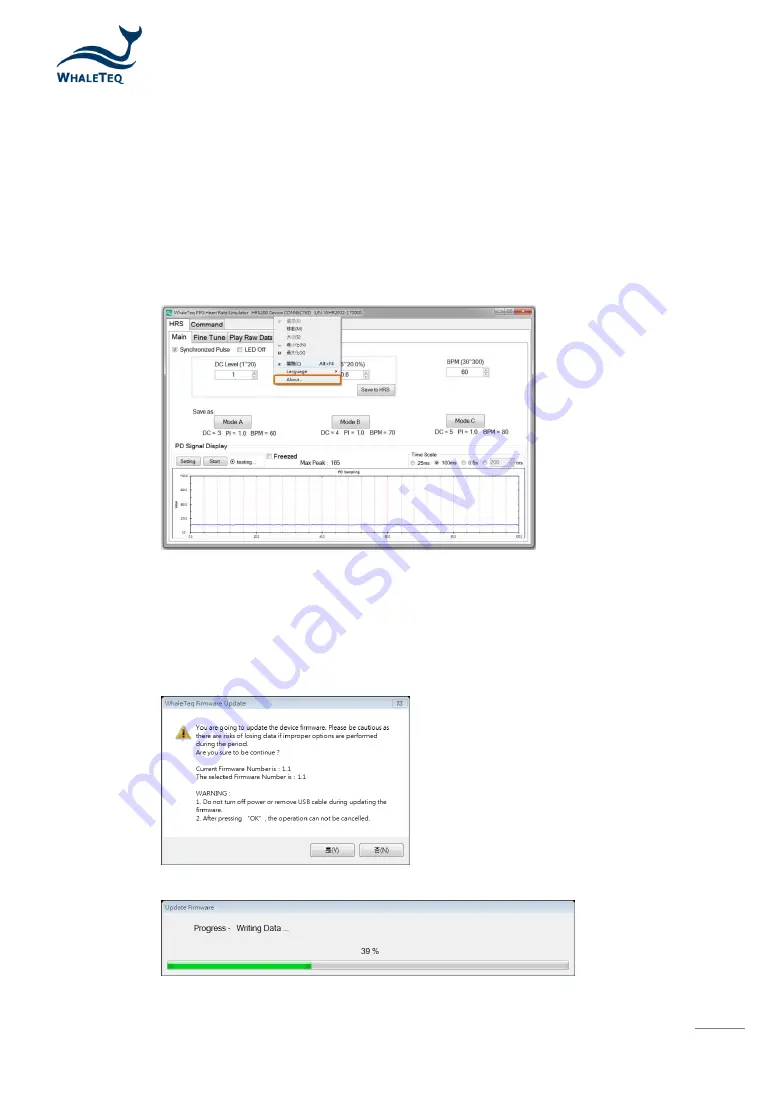 WHALETEQ HRS200 User Manual Download Page 35