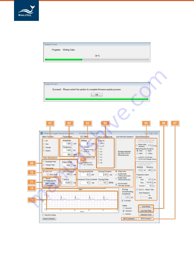 WHALETEQ SECG 4.0 User Manual Download Page 16