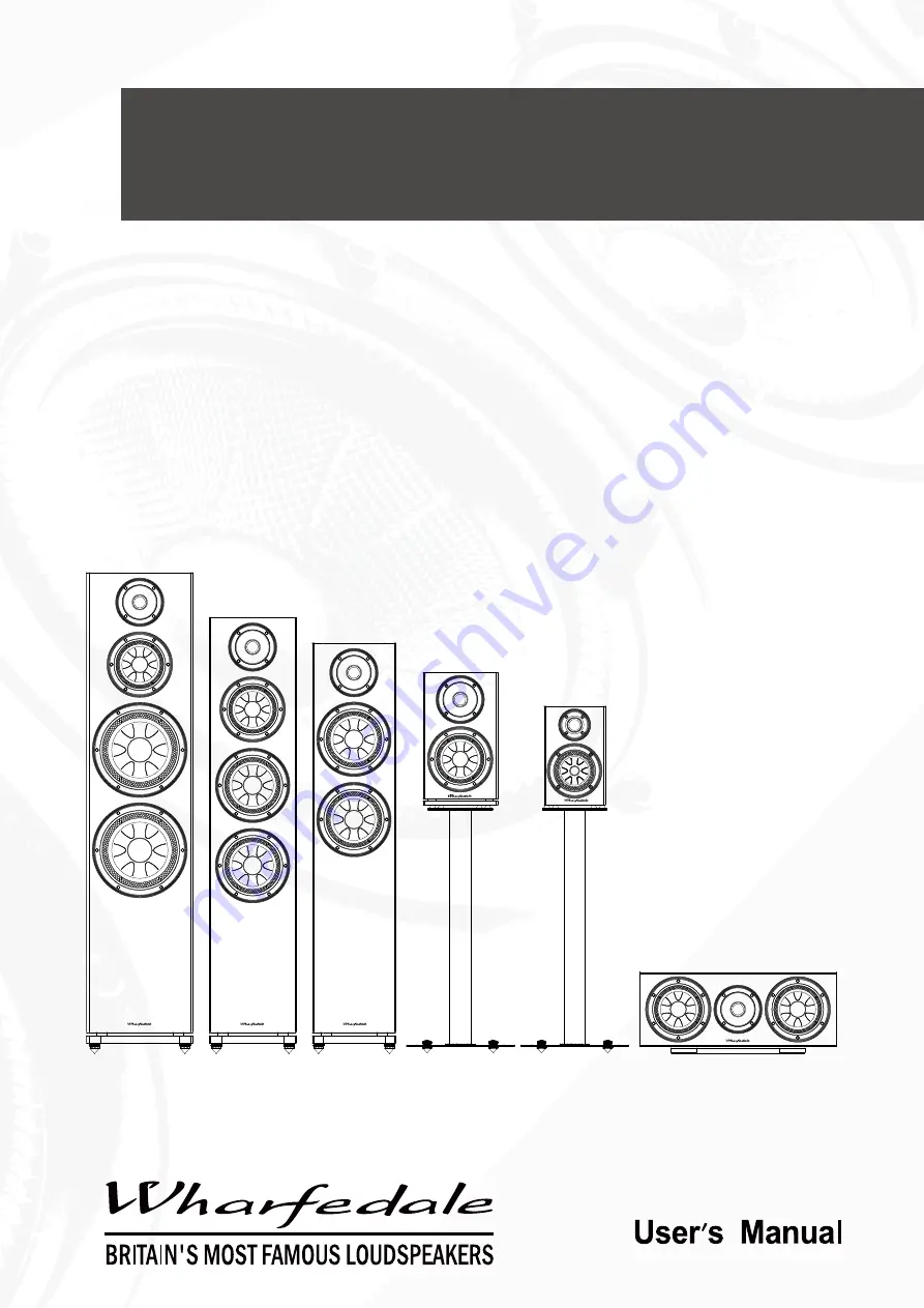 Wharfedale Pro Diamond210 Скачать руководство пользователя страница 1