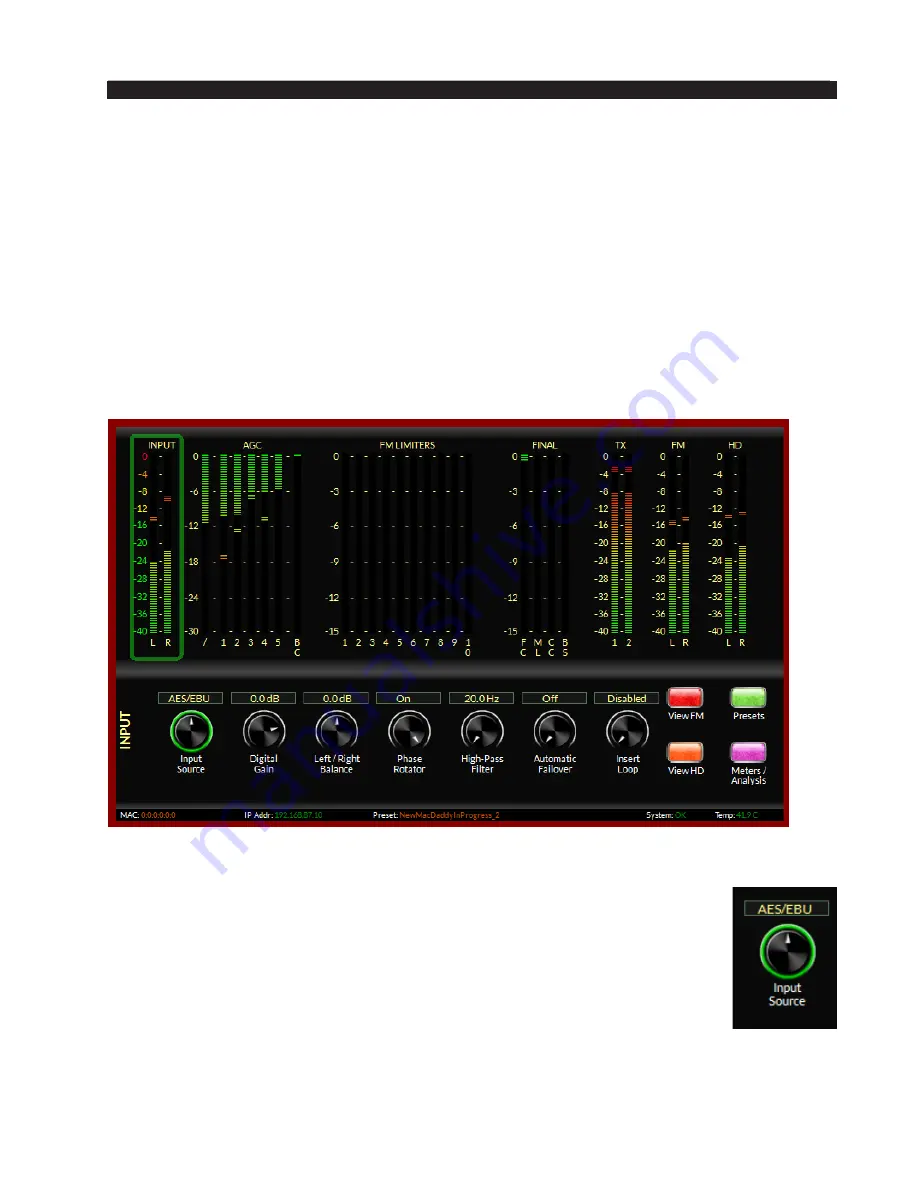 Wheatstone Corporation AirAura X1 Technical Manual Download Page 33