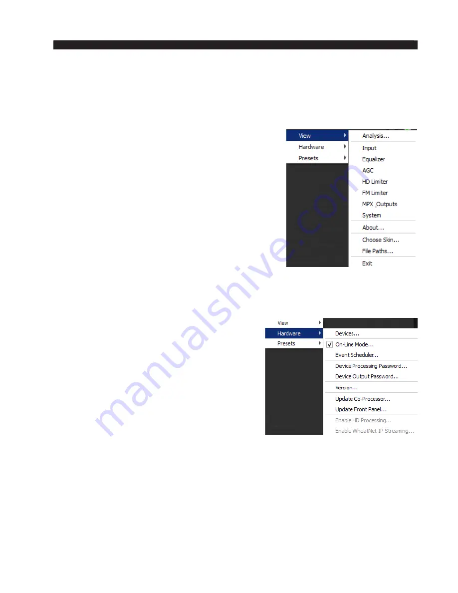 Wheatstone Corporation AirAura X1 Technical Manual Download Page 120