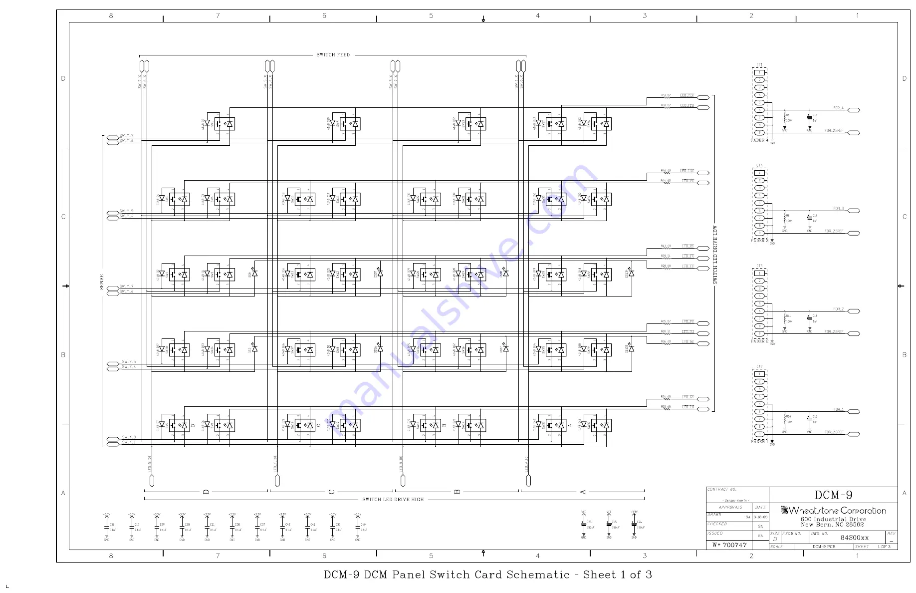 Wheatstone Corporation D-9 Скачать руководство пользователя страница 84