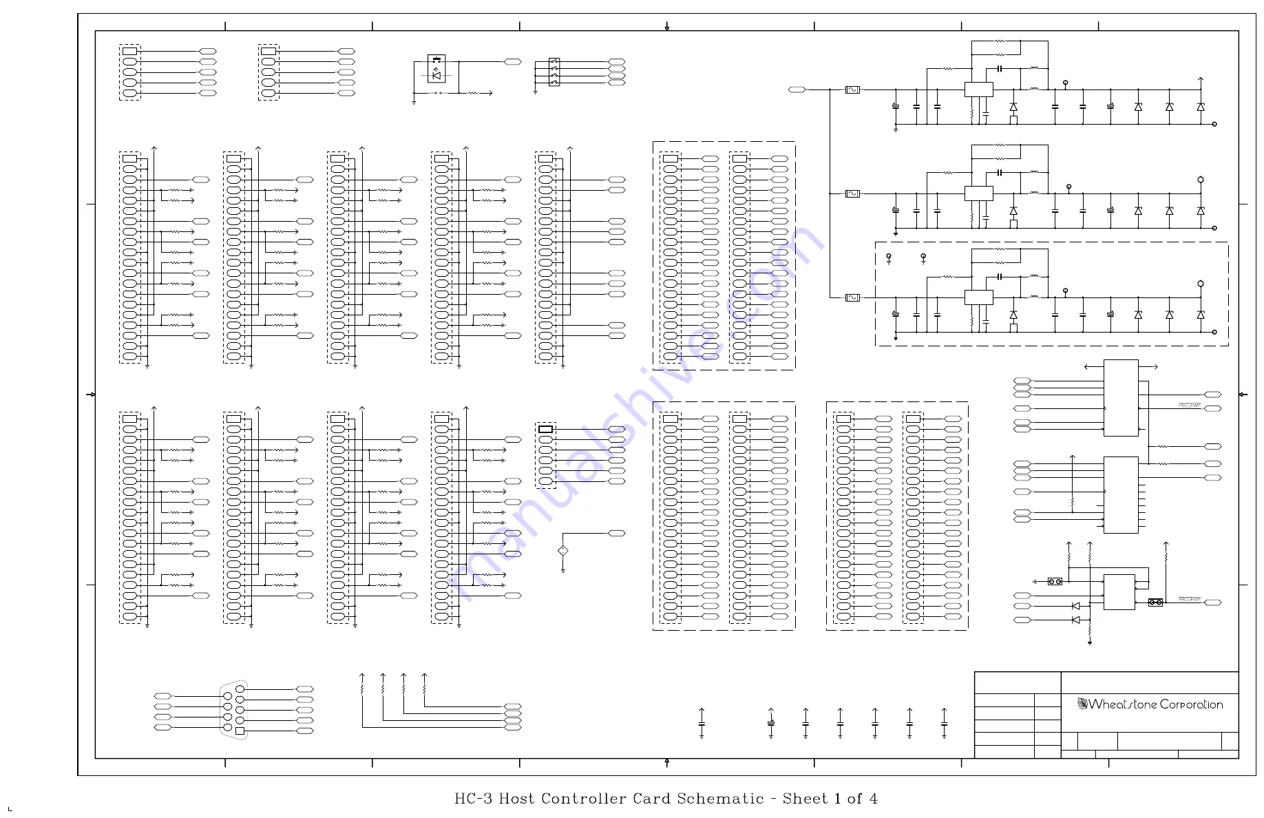 Wheatstone Corporation E-4 Technical Manual Download Page 76