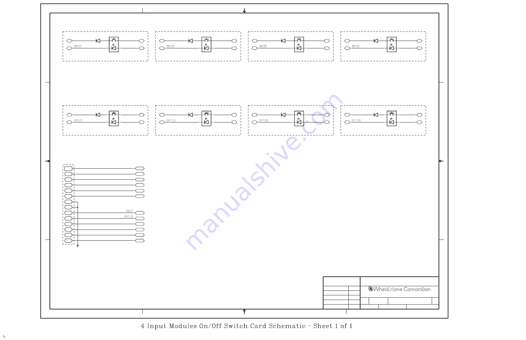 Wheatstone Corporation E-6 Technical Manual Download Page 84