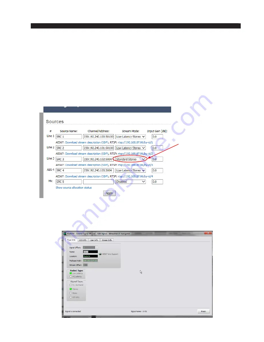 Wheatstone Corporation WheatNet-IP BLADE3 Скачать руководство пользователя страница 354