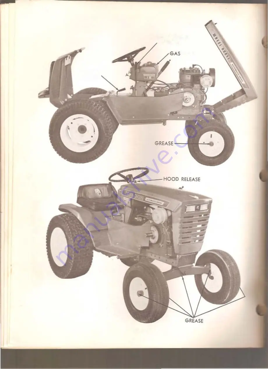 Wheel Horse 1-7231 Owner'S Manual Download Page 6