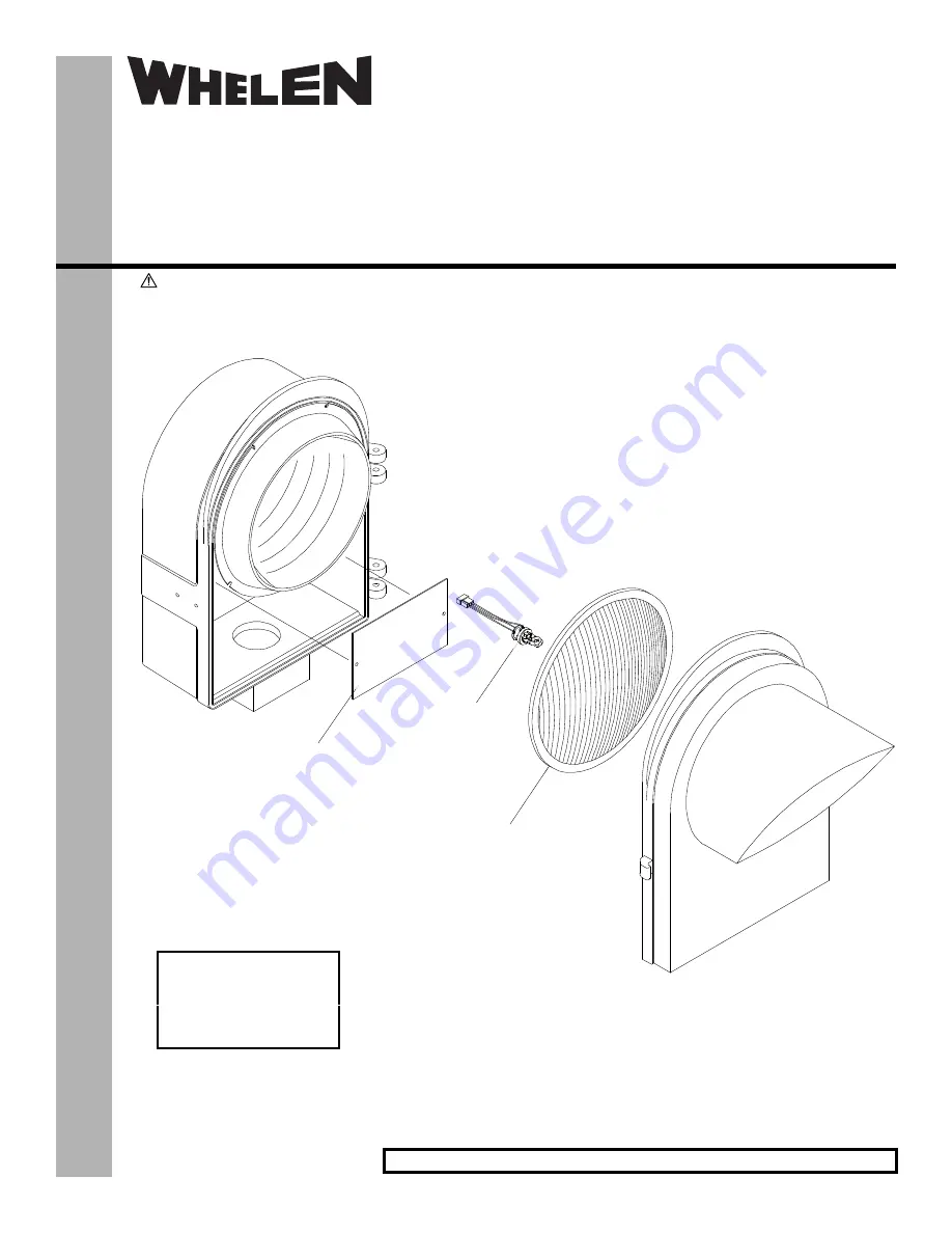 Whelen Engineering Company 72000 Series Скачать руководство пользователя страница 1