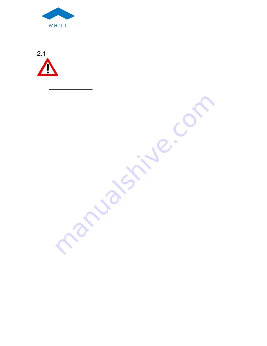 WHILL M User Manual Download Page 7