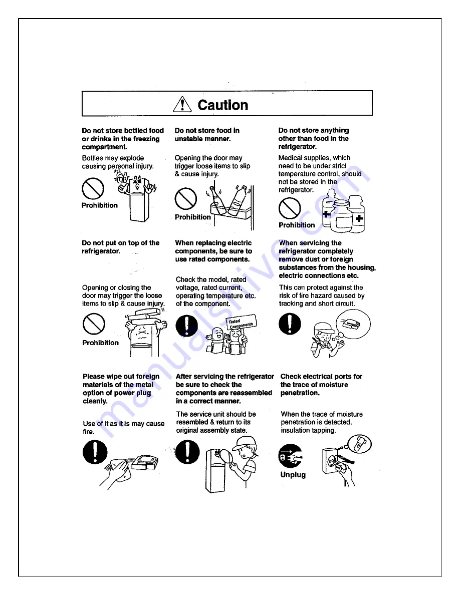 Whirlpool 240L SUSLITE Service Manual Download Page 5