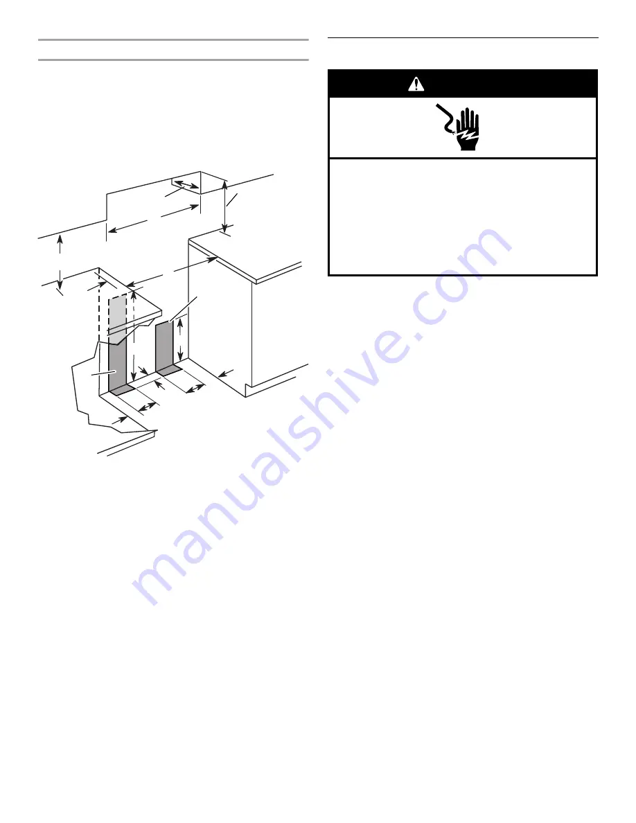 Whirlpool 30inch(76.2 CM) FREESTANDING GAS RANGES Installation Instructions Manual Download Page 5