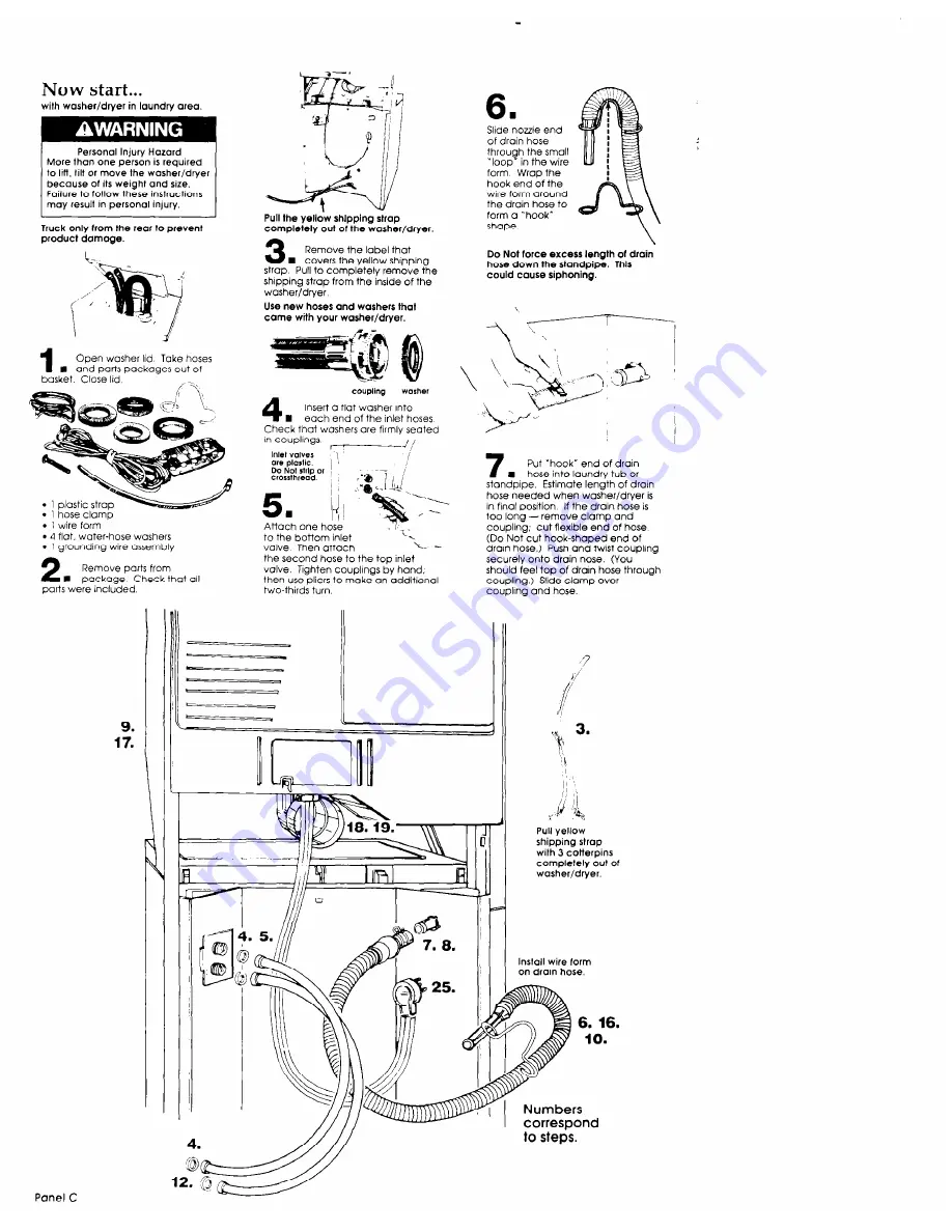 Whirlpool 3389589 Installation Instructions Manual Download Page 4