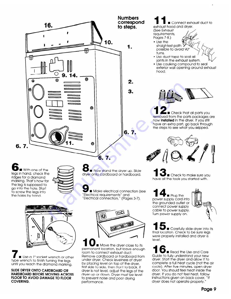 Whirlpool 3397617 Installation Instructions Manual Download Page 9