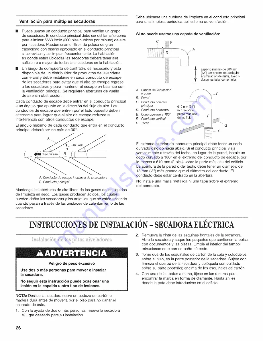 Whirlpool 3LCED9100 Скачать руководство пользователя страница 26