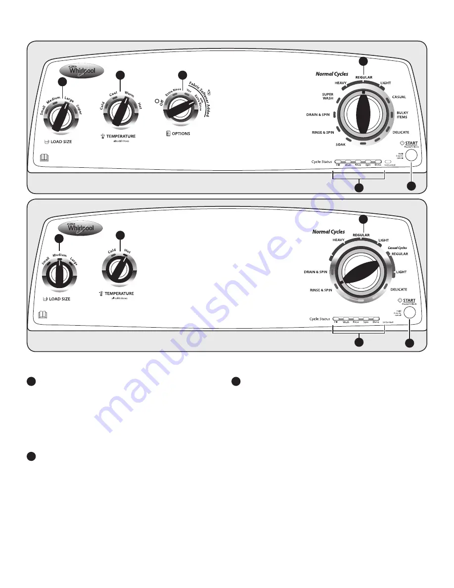 Whirlpool 3LWTW4740YQ Use And Care Manual Download Page 18